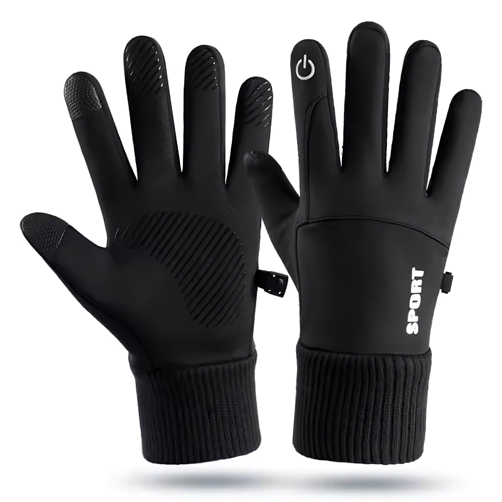 Winter Windproof Gloves with Touchscreen Function for Running and Cycling