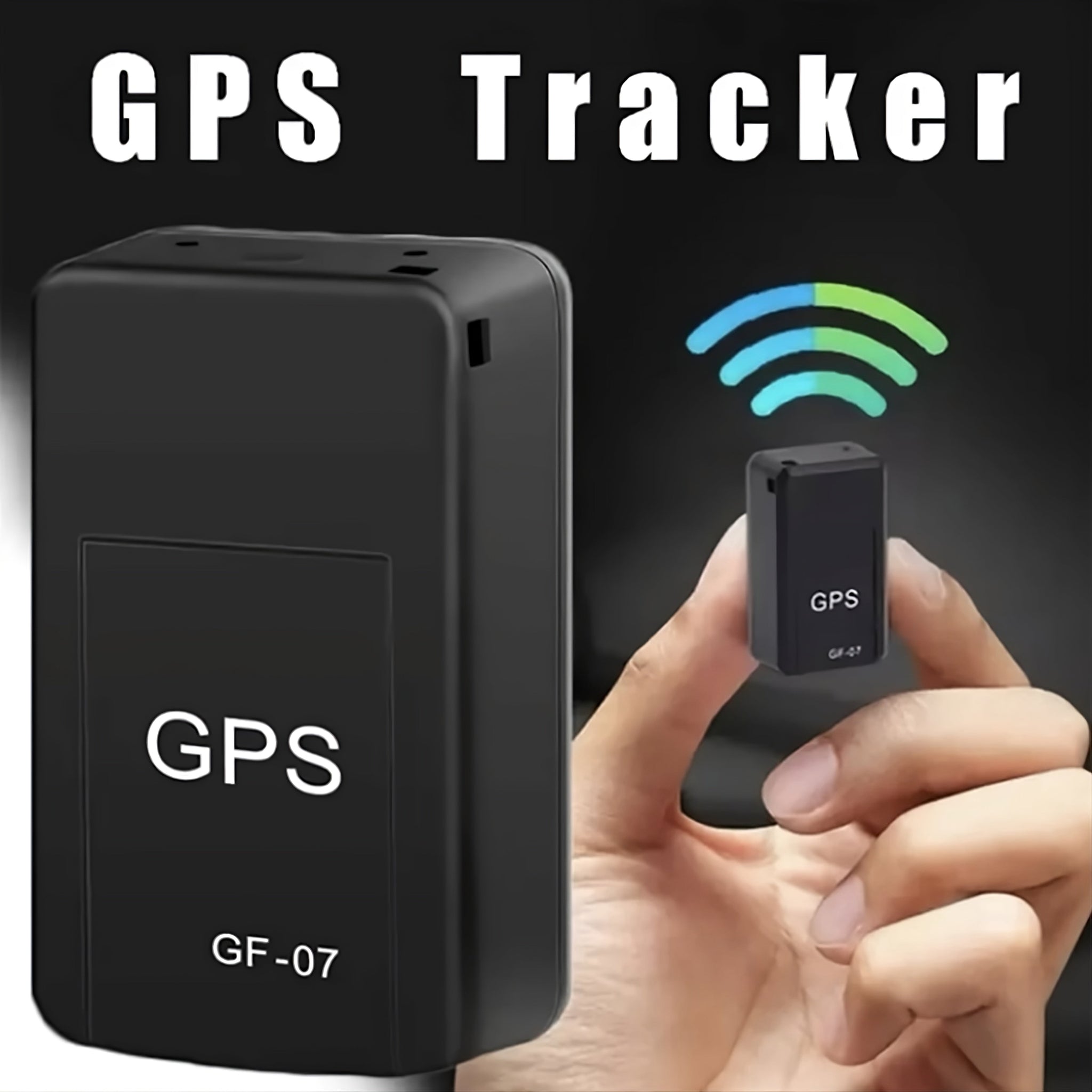 GF07 Mini GPS Tracker – Magnetic Vehicle Locator 🗺️